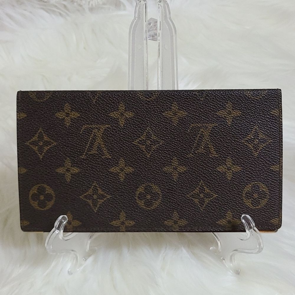 💯Authentic Louis Vuitton Monogram Long Wallet🍀 - Picture 3 of 14